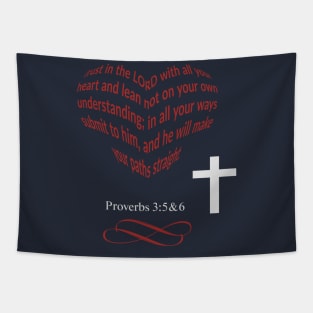 Proverbs 3:5&6 Tapestry