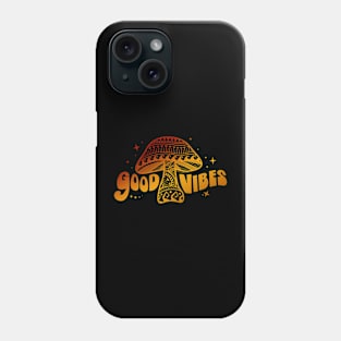 Sunset Boho Good Vibes Mushroom Phone Case