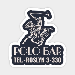 Polo Bar at the Blue Spruce Inn Roslyn Long Island NY Matchbook Magnet