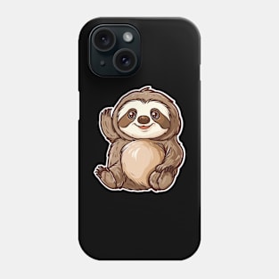 Happy Cute Sloth Phone Case