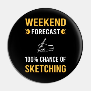 Weekend Forecast Sketching Sketch Pin