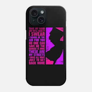 Jersey Lyrics Collage 2 Phone Case