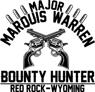 Major Marquis Warren  Bounty Hunter Magnet