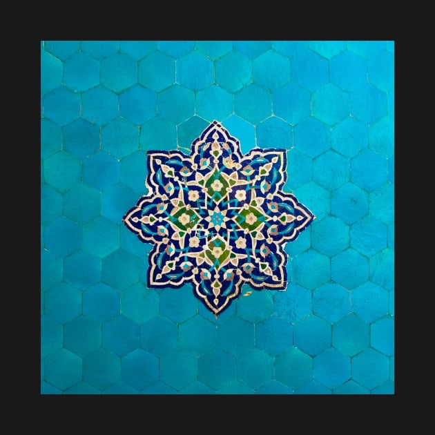 Persian Ceramic Design 52 by SilkMinds