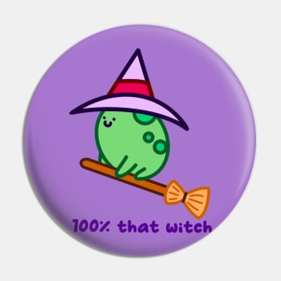 That witch frog Pin