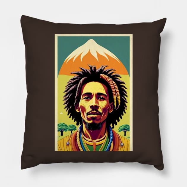 Africa Unite 3 Pillow by truthtopower