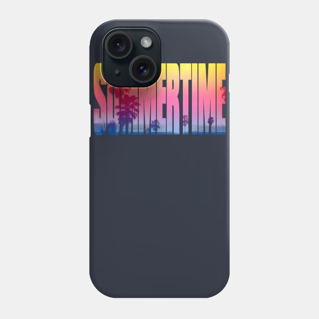 Summertime Phone Case by wamtees