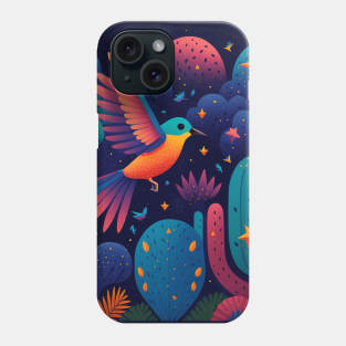 Bird Cactus Boho Phone Case