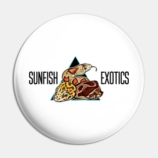 Sunfish Exotics Logo - Text Pin