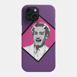 Forbidden Zone (B&W) Phone Case