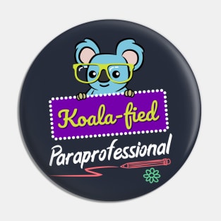 Paraprofessional Paraeducator Parapro Pin