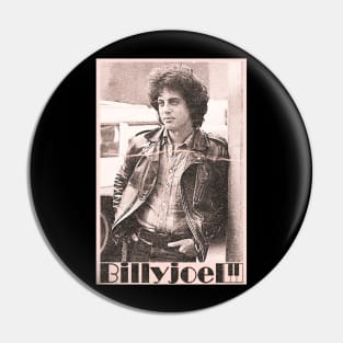 billy joel / vintage style fan design Pin