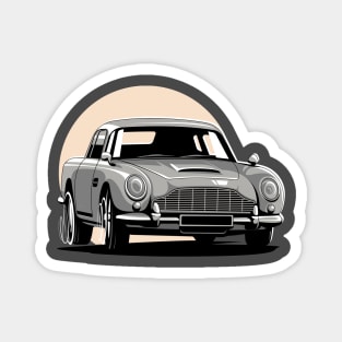 Double-O-seven secret agent car Legend Magnet