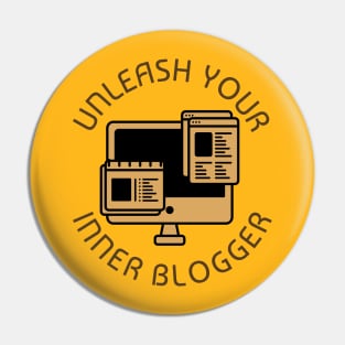 Unleash and free the bloggers Pin