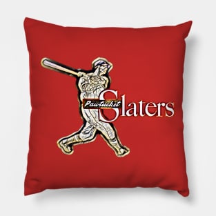 Pawtucket Slaters Baseball Pillow