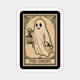 Spooky Arcana: The Ghost Tarot Magnet