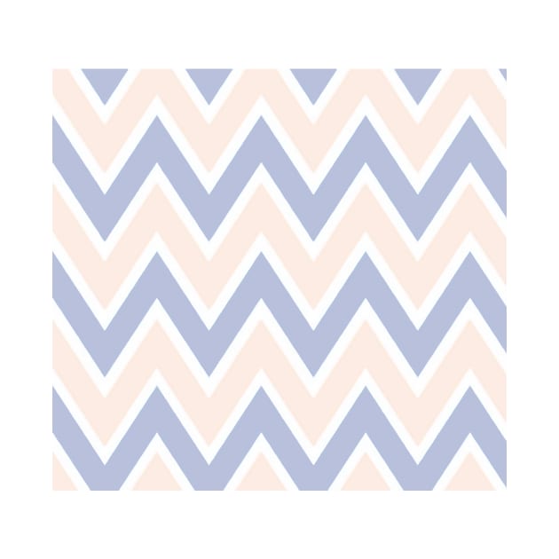 Pastel Pink& Blue Zigzag by Tatsu_chan