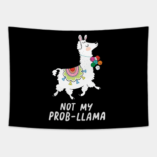 No Prob llama Tapestry