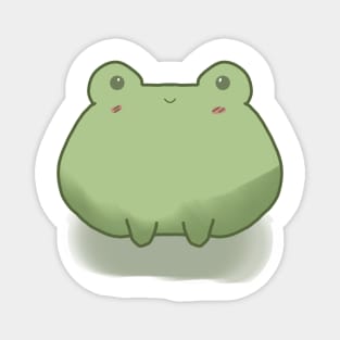 Cute Fat Chubby Frog Magnet