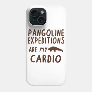 Pangolin expedition cardio pangolin vibes Phone Case