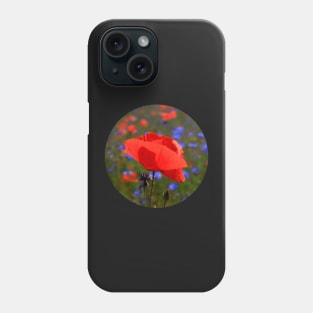 Beautiful Red Poppy Phone Case