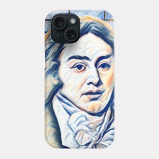 Samuel Taylor Coleridge Portrait | Samuel Taylor Coleridge Artwork 12 Phone Case