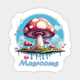 Morel mushrooms Magnet