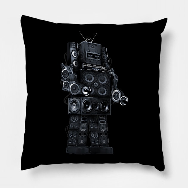 Speaker Robot Pillow by Buy Custom Things