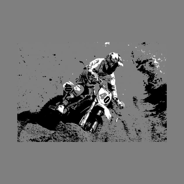 Digging up Dirt - Motocross Racer by Highseller