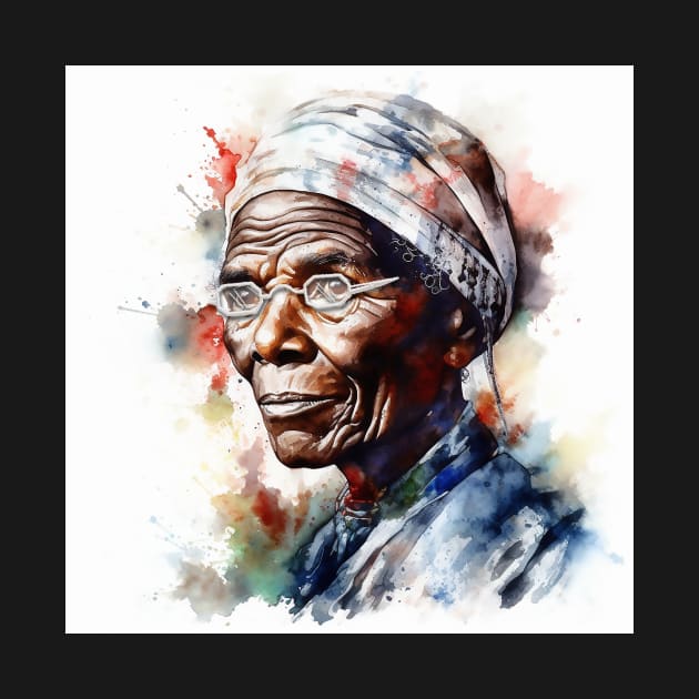 Sojourner Truth Watercolor Portrait for Black History Month by HistoryMakers