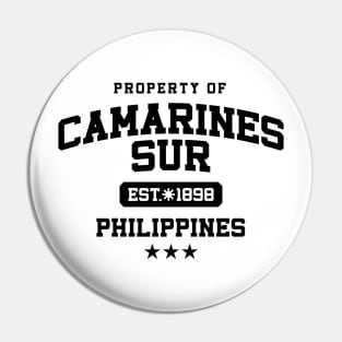 Camarines Sur - Property of the Philippines Shirt Pin