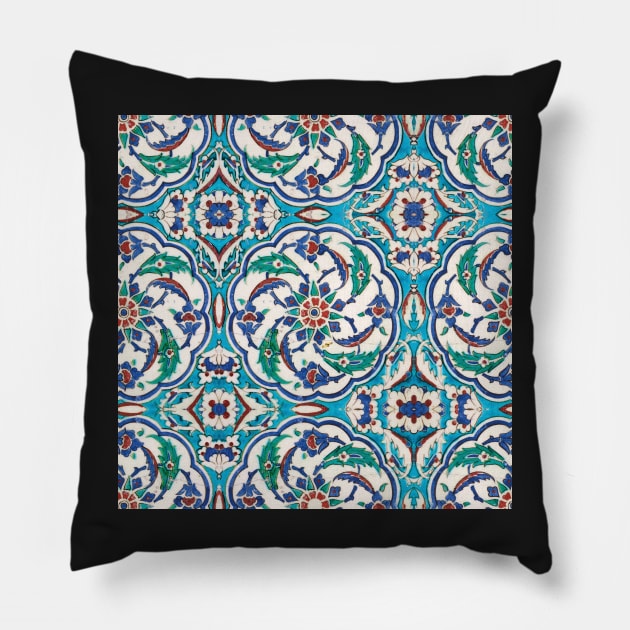 Ceramic Design 3 Pillow by SilkMinds