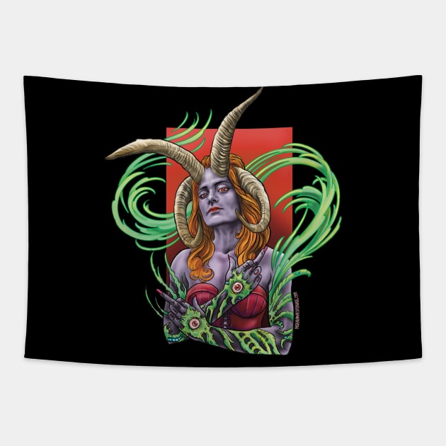 pagan my friend Tapestry by Paskalamak