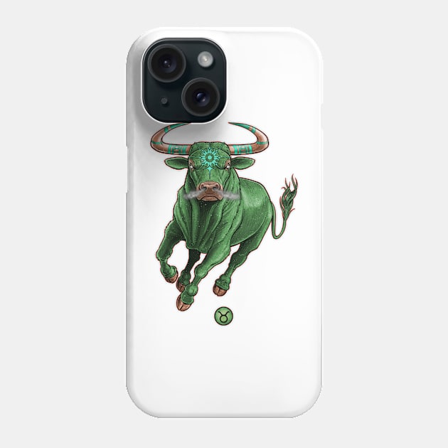 Taurus Astrology Phone Case by Robbgoblin