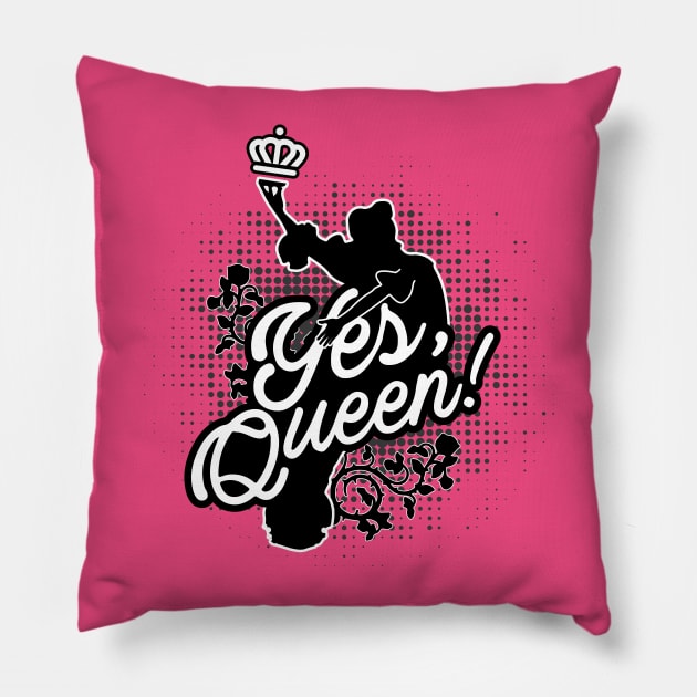 Yes, Queen! Pillow by Mikewirthart