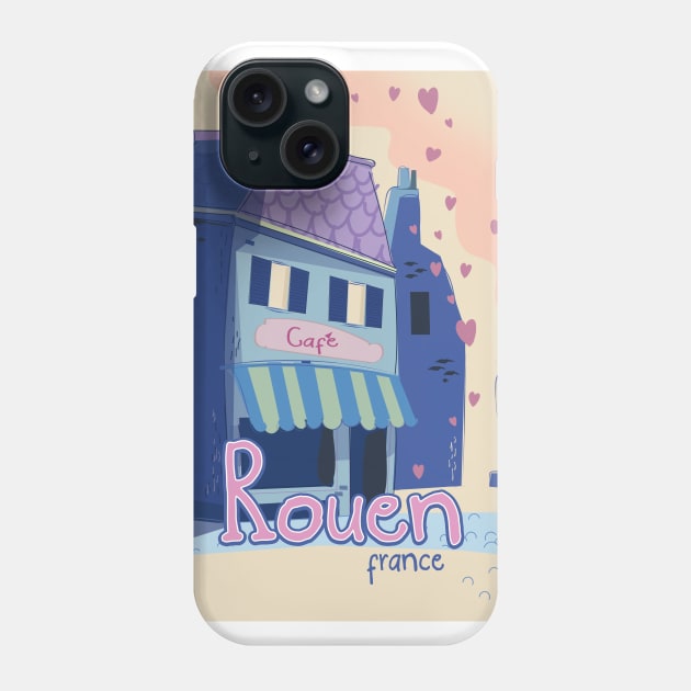 Rouen France Phone Case by nickemporium1