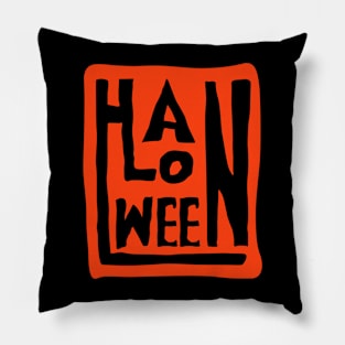 halloween greetings Pillow