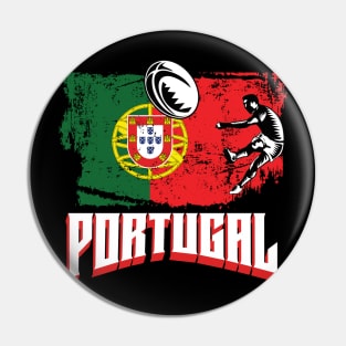 Rugby Portugal Pin