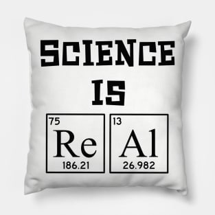 science is real Pillow