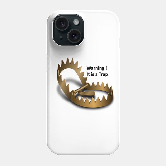 A Trap Phone Case by Hudkins