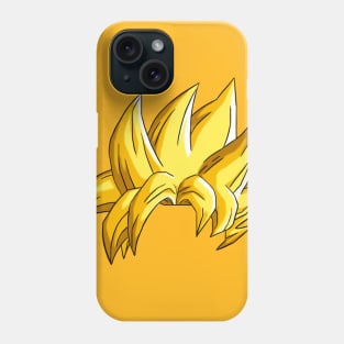 Goku Super Saiyan Hair Phone Case