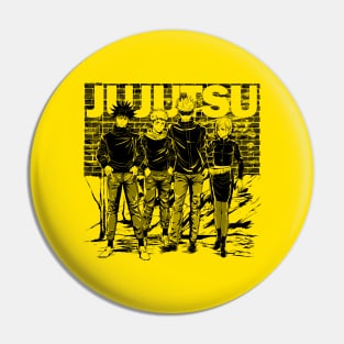 The Punks of Jujutsu (Version 2) Pin