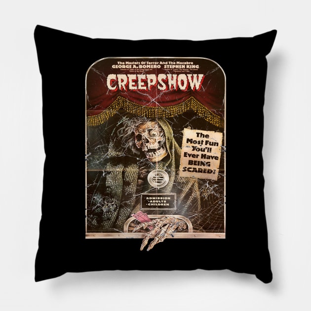 creepshow Pillow by podcast awak samo awak
