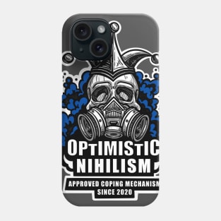 Optimistic Nihilism - Blue Phone Case