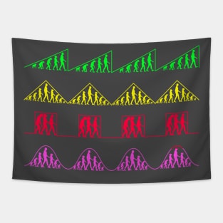 Evolution Waves Tapestry