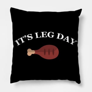 Leg Day Thanksgiving day Turkey gift Pillow