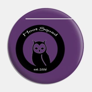 Hoot Squad Logo V2 Pin