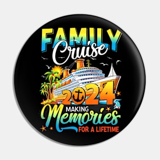 Family Cruise 2024 Making Memories For A Summer Pin