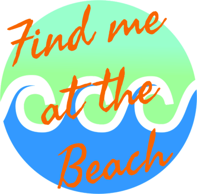 Find me at the beach Kids T-Shirt by Pipa's design