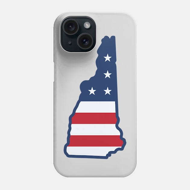 Stars and Stripes New Hampshire Phone Case by SLAG_Creative